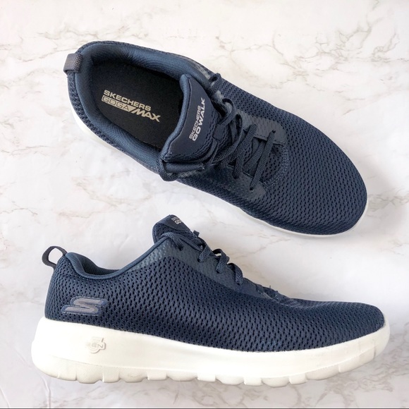 skechers goga max mens blue